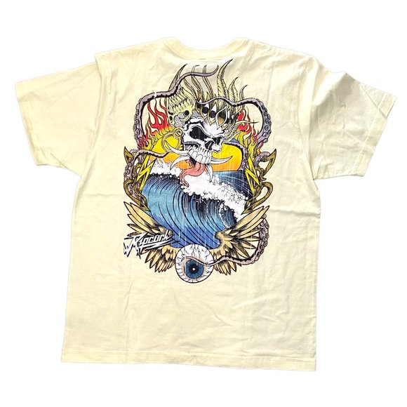 Rip Curl - Surf Fit Graphic Yellow T-Shirt - Picture 1 of 3